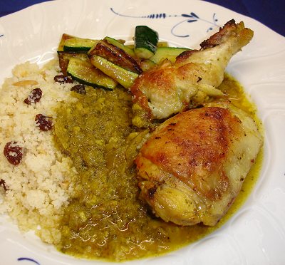 Hähnchen-Tagine Mhammar