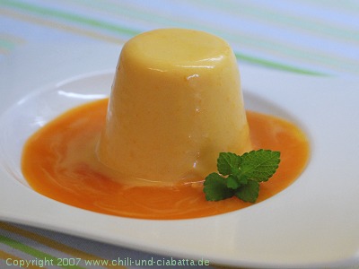 Aprikosen Panna Cotta