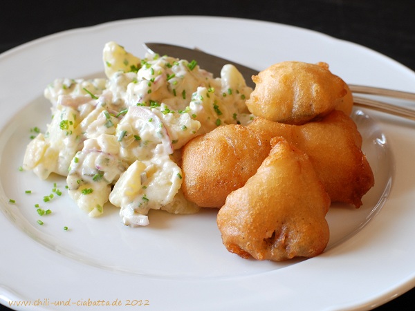 Backfisch mit Kartoffelsalat