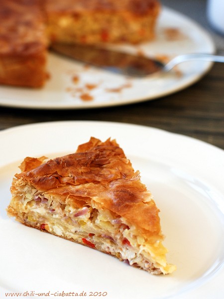 Burek mit Kartoffel-Feta-Füllung