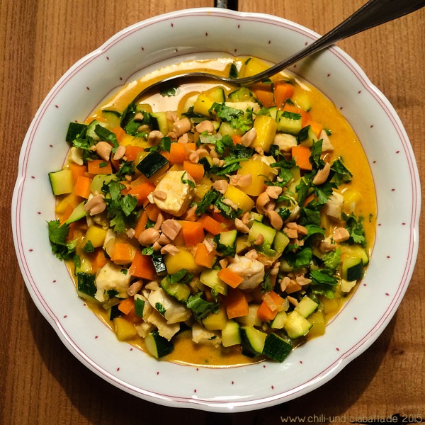 Fisch-Gemüse-Curry