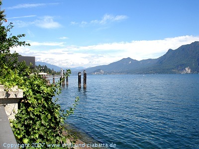 Lago Maggiore von Intra aus