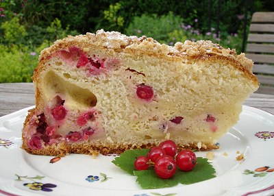 Kuchen aufgeschnitten