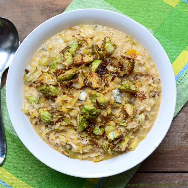 Risotto mit Rosenkohl