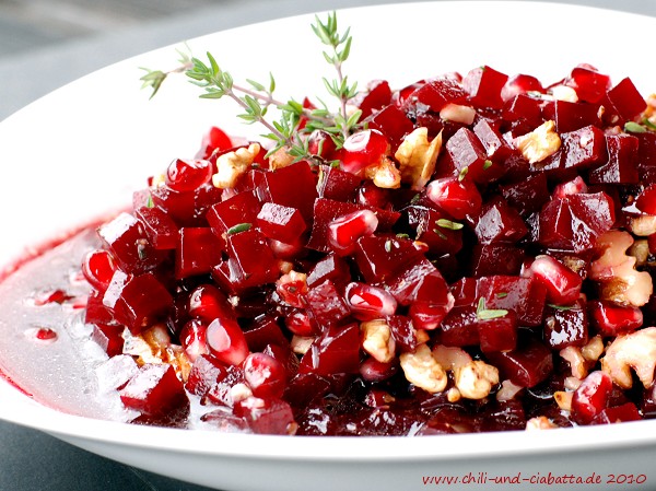 Rote-Bete-Granatapfel-Salat