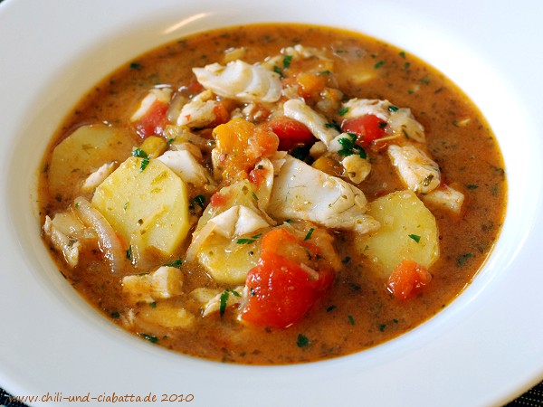 Tunesische Fischsuppe