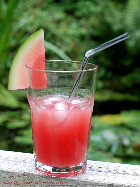 Wassermelonen-Ingwer-Limonade