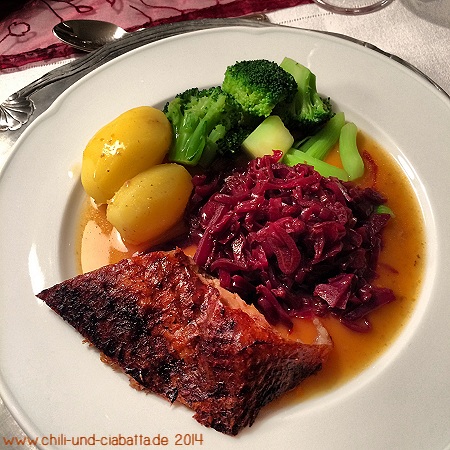 Ente mit Orangen-Karamell-Sauce